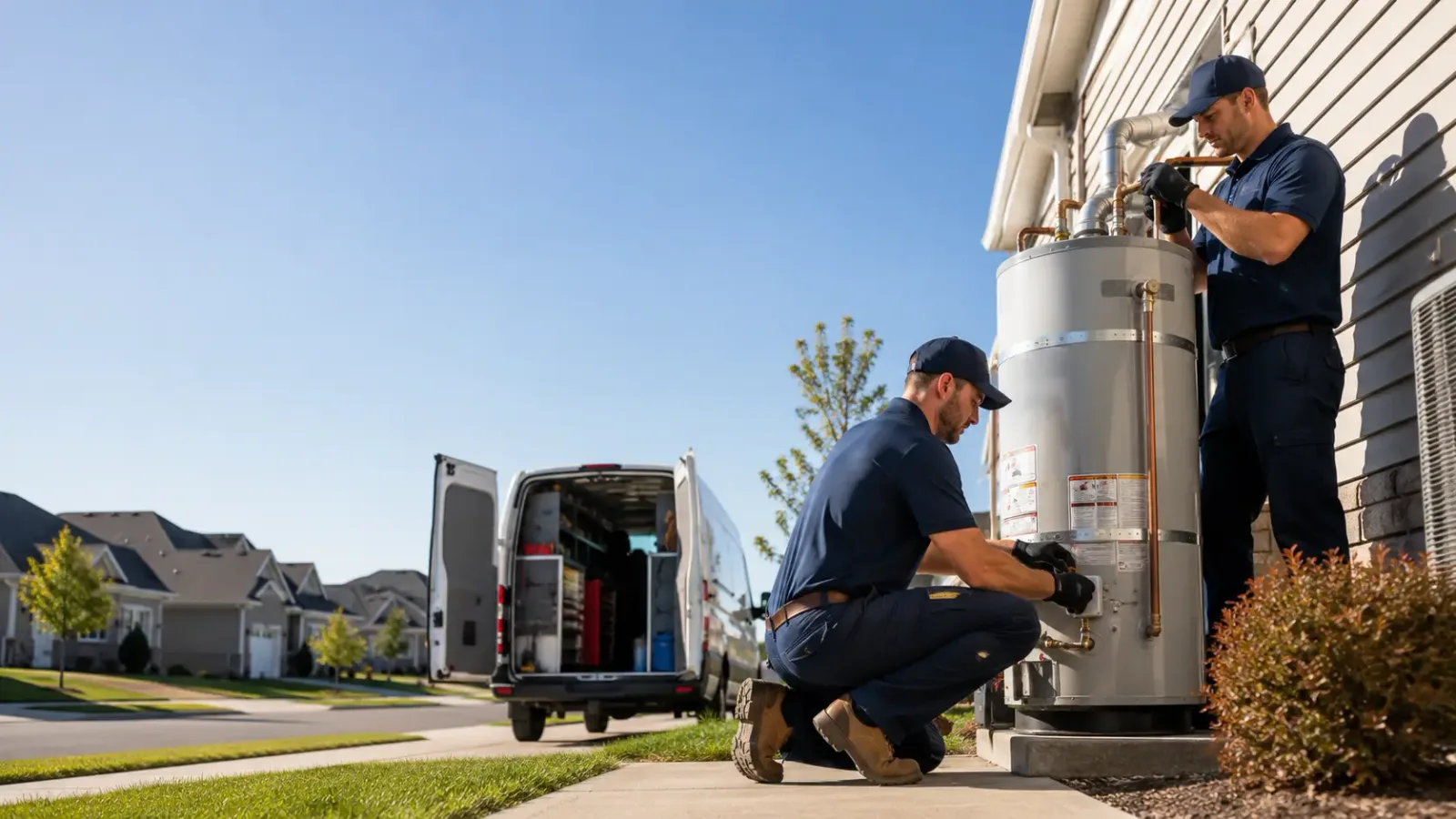 Water Heater Installation in Sedalia, OH